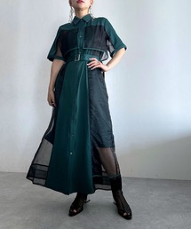 HARE | パイピングシアーワンピース(HARE)(ワンピース)