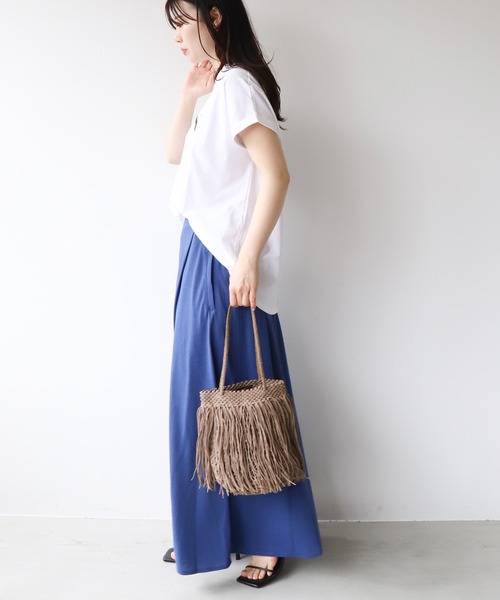 バグマティ フリンジ マクラメバッグ The Bagmati（ザバグマティ）の「【The Bagmati】マクラメ編み