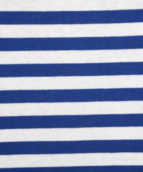 La-gemme（ラジェム）の「クロップドボーダーTシャツ（Tシャツ/カットソー・レディース・グレー/グリーン/レッド/ブルー/ブラック・フリー）」の16枚目の写真