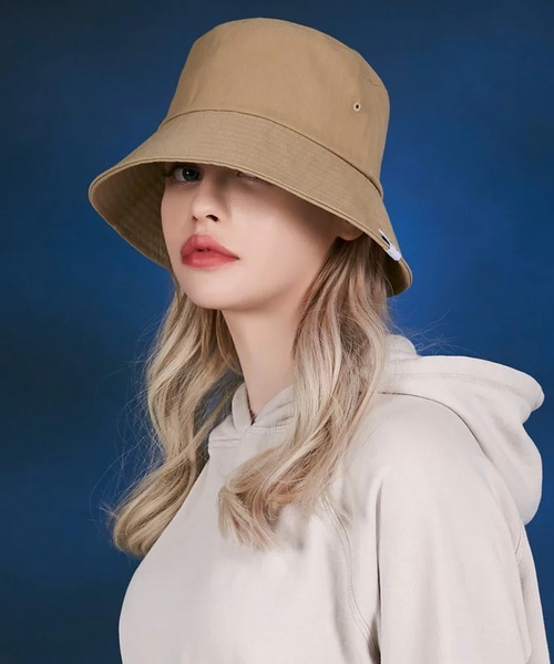 【VARZAR】Herringbone label bucket hat▲SEVENTEEN着用 VARZAR】Herringbone label bucket hat△SEVENTEEN着用