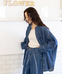 niko and... | 【NKJ 2024AW】REMAKE DENIM SHIRT(シャツ/ブラウス)