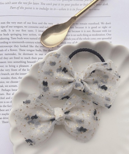 lulunoix/シアードットリボンヘアゴム N15242（ヘアゴム）｜CERCA