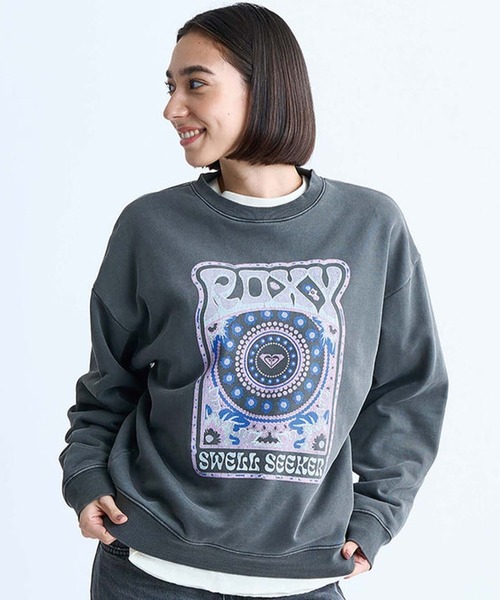 【セール】ROXY/ロキシー フロントプリント スウェット RPO244035(スウェット)|ROXY(ロキシー)