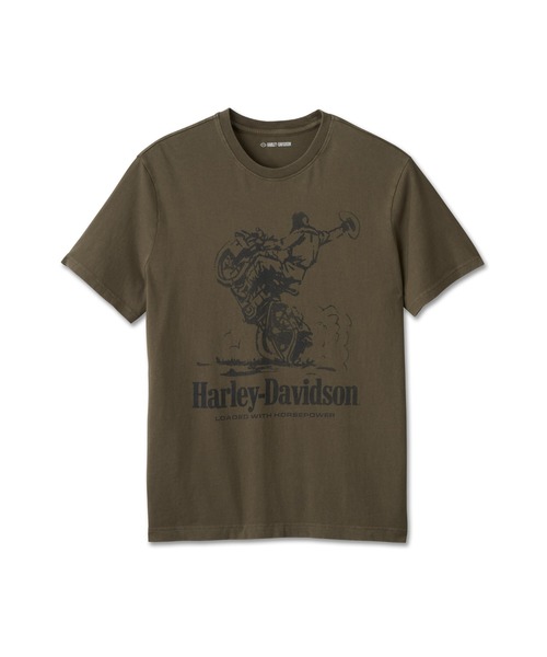カウボーイグラフィックTシャツ（Tシャツ/カットソー）｜Harley-Davidson（ハーレーダビッドソン）