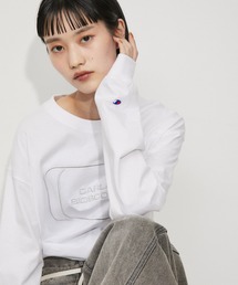 Champion | 【Champion for ADAM ET ROPE'】別注LOGO L/S  T-SHIRT(Tシャツ/カットソー)