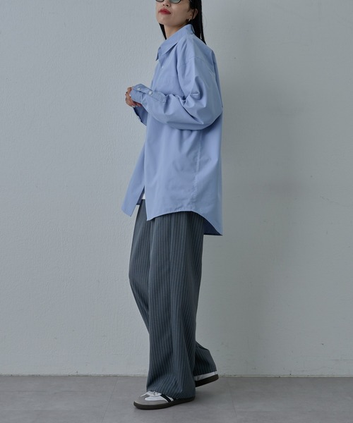 COLONY 2139(コロニートゥーワンスリーナイン)の「コットンライクレギュラーシャツ(シャツ/ブラウス・メンズ・サックスブルー/チャコールグレー/ホワイト・MEDIUM/LARGE/X-LARGE)」の20枚目の写真