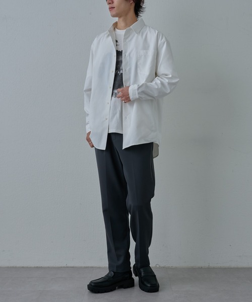 COLONY 2139(コロニートゥーワンスリーナイン)の「コットンライクレギュラーシャツ(シャツ/ブラウス・メンズ・サックスブルー/チャコールグレー/ホワイト・MEDIUM/LARGE/X-LARGE)」の19枚目の写真