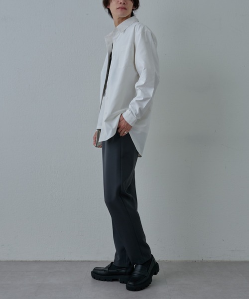 COLONY 2139(コロニートゥーワンスリーナイン)の「コットンライクレギュラーシャツ(シャツ/ブラウス・メンズ・サックスブルー/チャコールグレー/ホワイト・MEDIUM/LARGE/X-LARGE)」の18枚目の写真