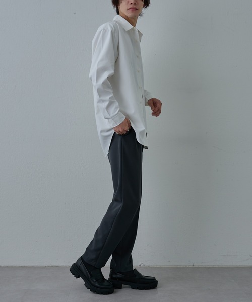 COLONY 2139(コロニートゥーワンスリーナイン)の「コットンライクレギュラーシャツ(シャツ/ブラウス・メンズ・サックスブルー/チャコールグレー/ホワイト・MEDIUM/LARGE/X-LARGE)」の16枚目の写真