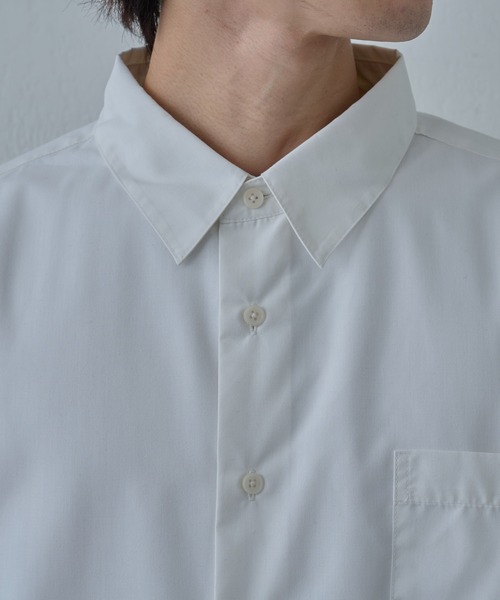 COLONY 2139(コロニートゥーワンスリーナイン)の「コットンライクレギュラーシャツ(シャツ/ブラウス・メンズ・サックスブルー/チャコールグレー/ホワイト・MEDIUM/LARGE/X-LARGE)」の7枚目の写真
