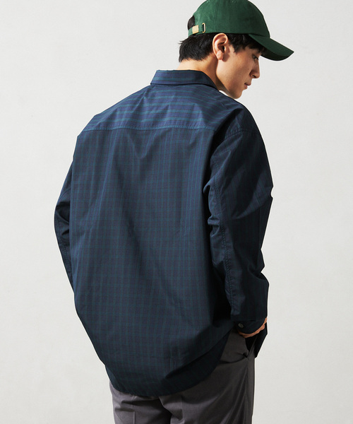 JOURNAL STANDARD relume（ジャーナルスタンダード　レリューム）の「”UNIFORM” ブロードユーティリティシャツ（シャツ/ブラウス・メンズ・ブルー/ブラック/ネイビー・MEDIUM/LARGE）」の15枚目の写真