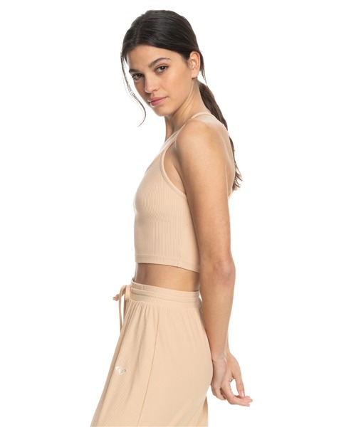 ROXY(ロキシー)の「RISE & VIBE RIB TANK/ロキシー速乾フィットネスタンクトップ(キャミソール・レディース・ベージュ・X-SMALL/SMALL/MEDIUM)」の10枚目の写真