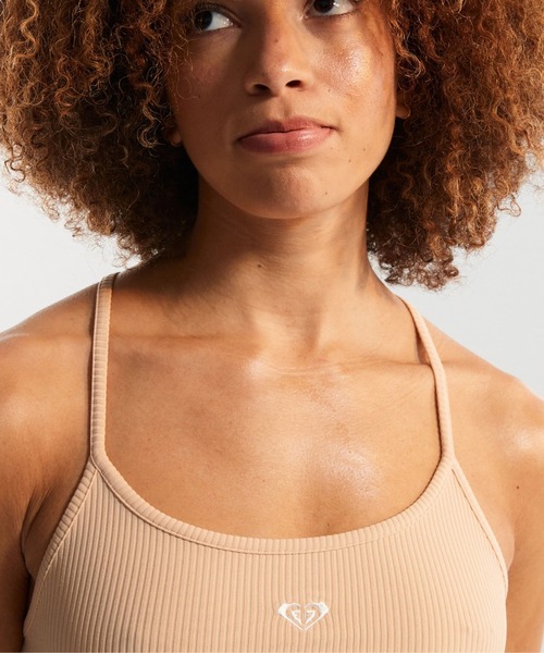 ROXY(ロキシー)の「RISE & VIBE RIB TANK/ロキシー速乾フィットネスタンクトップ(キャミソール・レディース・ベージュ・X-SMALL/SMALL/MEDIUM)」の7枚目の写真