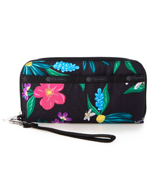 TECH WALLET WRISTLET スケッチフローラルネイビー（財布