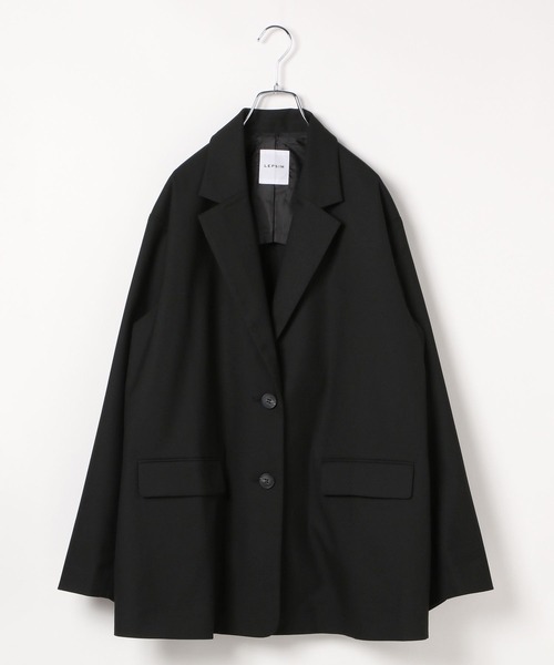 LEPSIM（レプシィム）の「シングルテーラードジャケット　130063（テーラードジャケット・レディース・ブラック/チャコールグレー・FREE）」の22枚目の写真