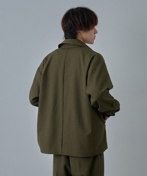 COLONY 2139(コロニートゥーワンスリーナイン)の「ウールライクジップブルゾン(ブルゾン・メンズ・ブラック/カーキ/グレー・MEDIUM/LARGE)」の21枚目の写真