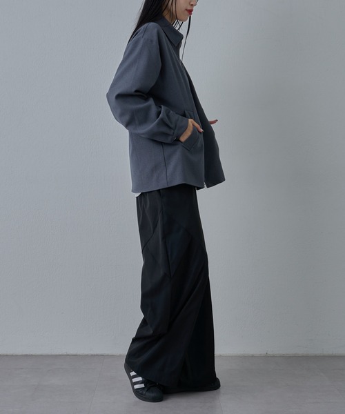 COLONY 2139(コロニートゥーワンスリーナイン)の「ウールライクジップブルゾン(ブルゾン・メンズ・ブラック/カーキ/グレー・MEDIUM/LARGE)」の17枚目の写真