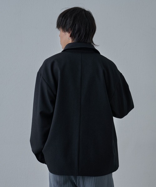 COLONY 2139(コロニートゥーワンスリーナイン)の「ウールライクジップブルゾン(ブルゾン・メンズ・ブラック/カーキ/グレー・MEDIUM/LARGE)」の6枚目の写真