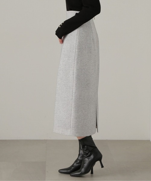 PROPORTION BODY DRESSING（プロポーションボディドレッシング）の「ベーシックツイードタイトスカート / 1214220911（スカート・レディース・ブラック/グレー・X-SMALL/MEDIUM/SMALL）」の13枚目の写真