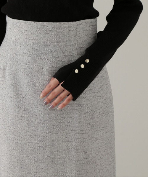 PROPORTION BODY DRESSING（プロポーションボディドレッシング）の「ベーシックツイードタイトスカート / 1214220911（スカート・レディース・ブラック/グレー・X-SMALL/MEDIUM/SMALL）」の16枚目の写真