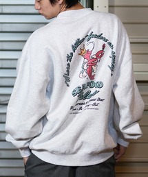 【ムラサキスポーツ限定】lost/ロスト トレーナー/スウェット バックプリント L24F1103