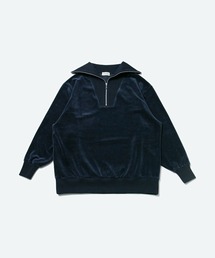 FACTOTUM（ファクトタム）の「【FACTOTUM】 Heavy velor ZIP Hi-neck L/S（スウェット）」