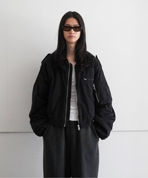 XS entire studios A-4 ボンバージャケット ネイビー XS entire studios A-4 ボンバージャケット ネイビー entire studios
