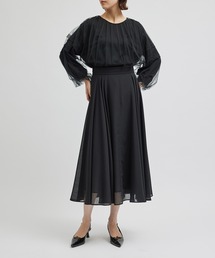 ROPE' | マナードボイルシアーサーキュラースカート/セットアップ対応(スカート)