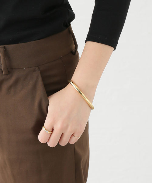 SLOBE IENA（スローブイエナ）の「CLANATE/クランテ バンクル（バングル/リストバンド・レディース・ゴールド/シルバー・FREE）」の9枚目の写真