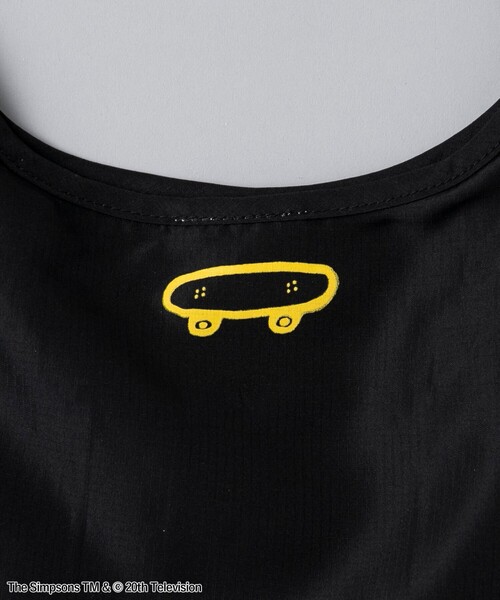 coen（コーエン）の「THE SIMPSONS /ROCK STANLEY（ロックスタンレー）別注エコバッグ（エコバッグ/サブバッグ・メンズ・ブラック/その他1/その他2/ダークグレー・FREE）」の12枚目の写真