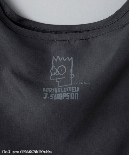 coen（コーエン）の「THE SIMPSONS /ROCK STANLEY（ロックスタンレー）別注エコバッグ（エコバッグ/サブバッグ・メンズ・ブラック/その他1/その他2/ダークグレー・FREE）」の15枚目の写真