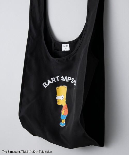 coen（コーエン）の「THE SIMPSONS /ROCK STANLEY（ロックスタンレー）別注エコバッグ（エコバッグ/サブバッグ・メンズ・ブラック/その他1/その他2/ダークグレー・FREE）」の19枚目の写真