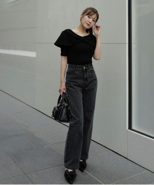 Luanのレースポケットデニム Luan（ルアン）の「【Luan】レースポケットデニム（デニムパンツ