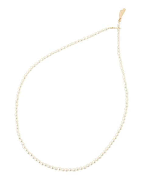 earth music&ecology(アースミュージックアンドエコロジー)の「リボンモチーフパールロングネックレス(ネックレス・レディース・ゴールド/シルバー・FREE)」の12枚目の写真