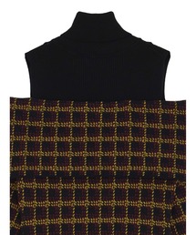 Ameri（アメリ）の「UND OFF SHOULDER KNIT DRESS（ワンピース）」 - WEAR