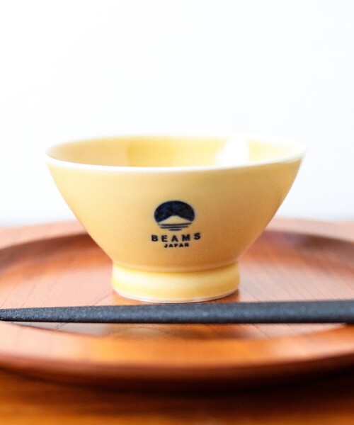 別注】堀江陶器 / 波佐見焼 ビームス ジャパン ロゴ 茶碗（食器