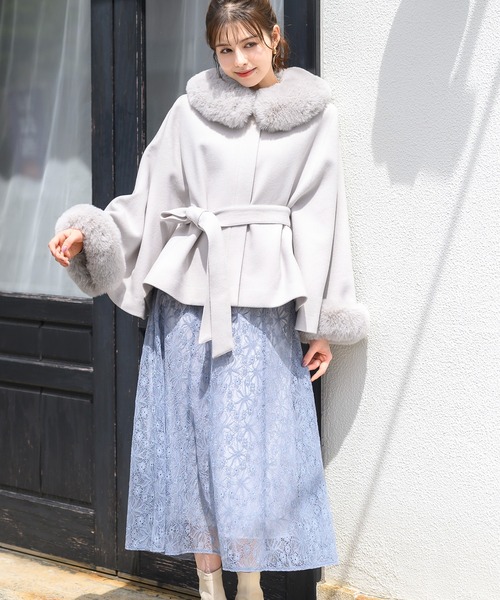 セール】ポンチョコート/MM448601（ポンチョ）｜MISCH MASCH（ミッシュ