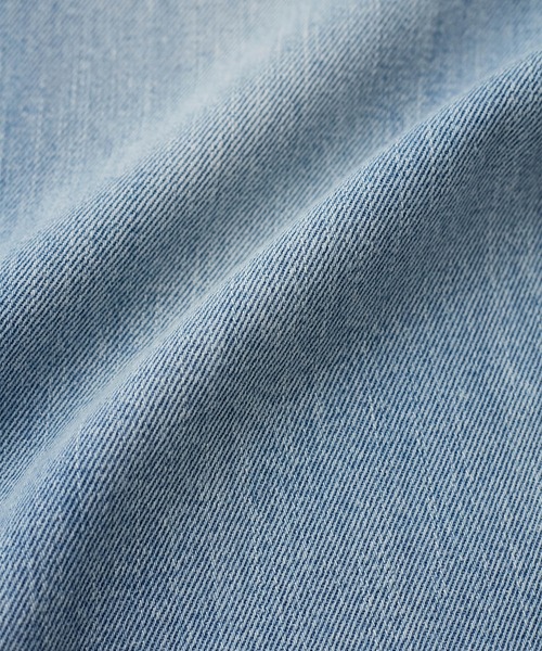 VIS（ビス）の「ハイウエストストレートデニム（デニムパンツ・レディース・ブルー系その他3/サックスブルー・M/S）」の15枚目の写真