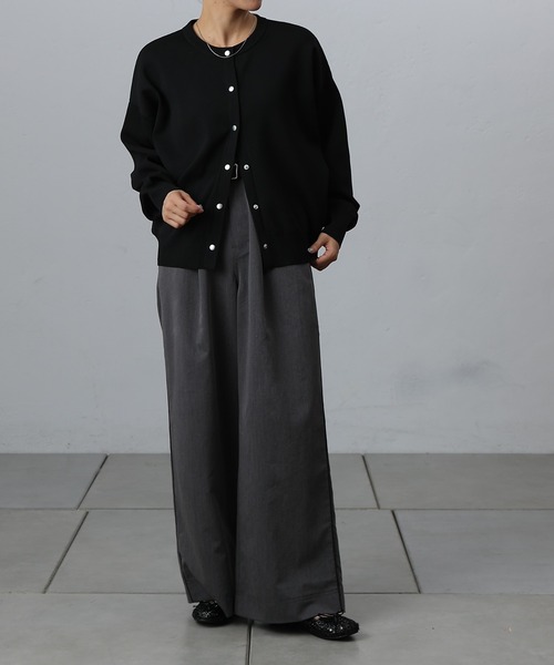 COLONY 2139（コロニートゥーワンスリーナイン）の「ラウンドトゥフラットシューズ（バレエシューズ・レディース・ブラック系その他/ブラック/シルバー・LARGE/MEDIUM）」の20枚目の写真