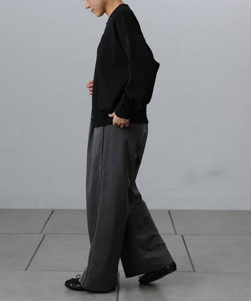 COLONY 2139（コロニートゥーワンスリーナイン）の「ラウンドトゥフラットシューズ（バレエシューズ・レディース・ブラック系その他/ブラック/シルバー・LARGE/MEDIUM）」の22枚目の写真