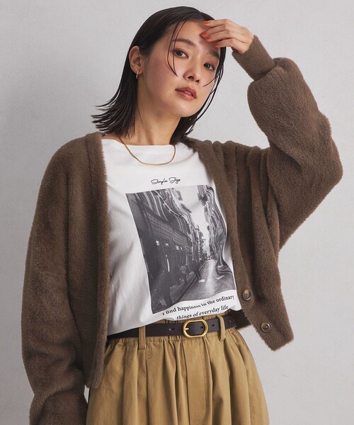 green label relaxing フェザーニット green label relaxing（グリーンレーベルリラクシング）の「＜at ease