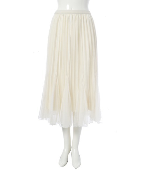 fifth(フィフス)の「インナープリーツチュールスカート(スカート・レディース・ブラウン/ブラック/アイボリー・M)」の20枚目の写真