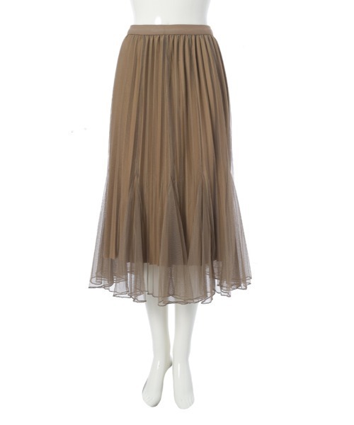 fifth(フィフス)の「インナープリーツチュールスカート(スカート・レディース・ブラウン/ブラック/アイボリー・M)」の22枚目の写真