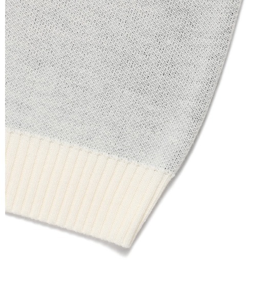 Cavish（カビシ）の「CAVISH／クラシックローズニット（ニット/セーター・レディース・チャコール/アイボリー・FREE）」の6枚目の写真