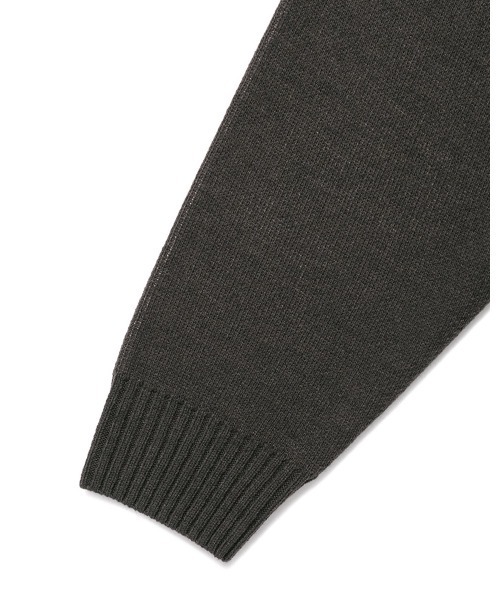 Cavish（カビシ）の「CAVISH／クラシックローズニット（ニット/セーター・レディース・チャコール/アイボリー・FREE）」の9枚目の写真