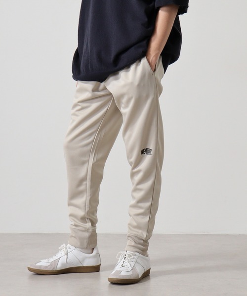 FUNALIVE(ファンアライブ)の「NEVSURF double face jogger pants / ダブルフェイスジョガーパンツ unisex(その他パンツ・メンズ・ダークグリーン/ヘザーチャコール/グレイッシュベージュ/ネイビー/ブラック/杢グレー・L/XL/M)」の4枚目の写真