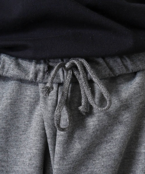 FUNALIVE(ファンアライブ)の「NEVSURF double face jogger pants / ダブルフェイスジョガーパンツ unisex(その他パンツ・メンズ・ダークグリーン/ヘザーチャコール/グレイッシュベージュ/ネイビー/ブラック/杢グレー・L/XL/M)」の14枚目の写真
