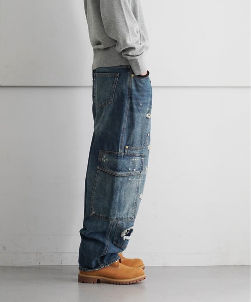 GANNI（ガニー）の「GANNI Heavy Washed Denim Carpenter Jeans