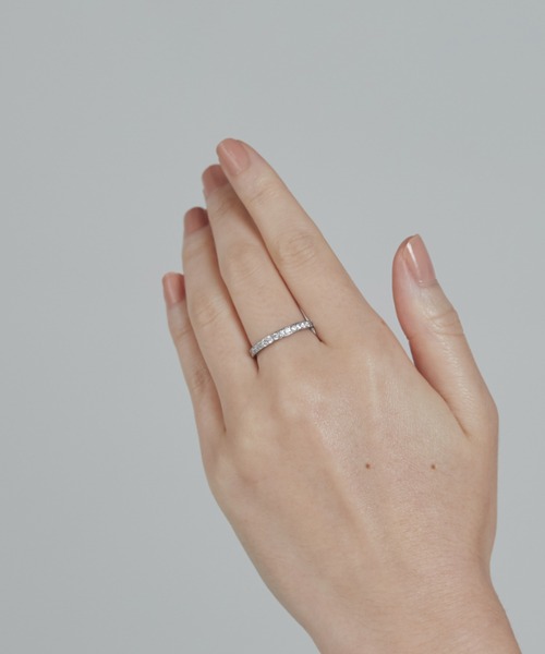 ciite' surgical stainless(シーテサージカルステンレス)の「【 金属アレルギー対応 】 フルエタニティ―リング サージカルステンレス(リング・レディース・シルバー/ゴールド・11号/13号)」の12枚目の写真