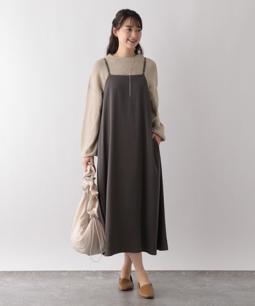 GLOBAL WORK Smile Seed Store（グローバルワーク スマイルシードストア）の「なめらかアゼ編みボトルネックプルオーバー/116036（ニット/セーター・レディース・ベージュ/イエロー/アイボリー/ブラック/杢グレー/ブルー/レッド/グレー・SMALL/LARGE/MEDIUM/X-LARGE）」の19枚目の写真